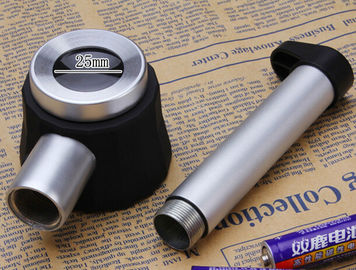 Μίνι φορητός Magnifier φορητός οδηγημένος φακός γυαλιού μικροσκοπίων οπτικός με τον κυβερνήτη 2cm μέσα