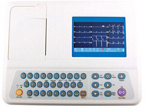 Ψηφιακή μηχανή 5 ECG σύστημα παρακολούθησης ίντσας ECG με την επαναφορτιζόμενη λι-ιονική μπαταρία