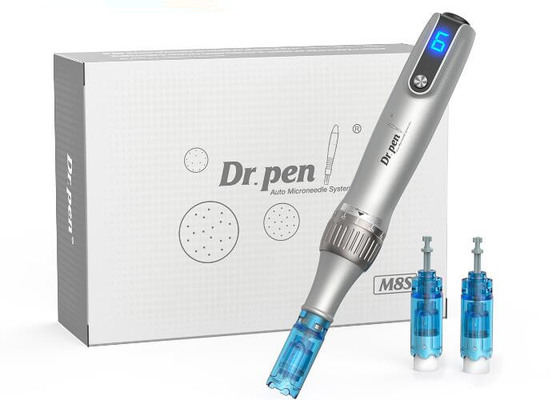 6 ταχύτητες για εμπορικό οικιακό Micro Derma Pen με αντλία από χαλύβδινο τιτάνιο και λειτουργία αυτοαποστολής