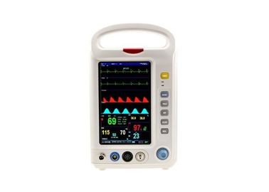 Multi-parameter μεταφορών 7 ίντσας ιατρικό υπομονετικό όργανο ελέγχου οργάνων ελέγχου με την πολυ επίδειξη καναλιών ECG