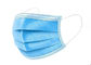 Το μπλε μίας χρήσης PPE μασκών προσώπου κυμάτων για covid-19 με το μέγεθος 17.5*9.5cm 50pcs/πεδίο χρησιμοποίήσε μέσα μη - ιατρικές θέσεις