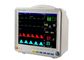 12,1 ίντσα - υπομονετικό όργανο ελέγχου χρώματος LCD υψηλής ανάλυσης με 6 τυποποιημένες παραμέτρους ECG, RESP, NIBP, SPO2, 2-TEMP, PR/HR