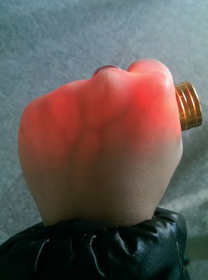 Φορητό αγγειακό προβολέων χρυσό αργίλιο εντοπιστών φλεβών ανιχνευτών φλεβών Venipuncture υπέρυθρο