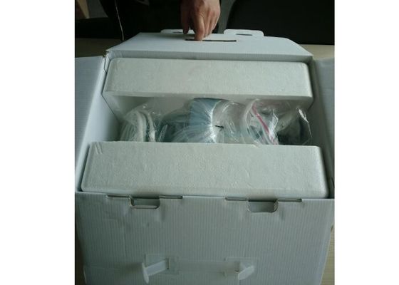 Φορητή παροχή οξυγόνου συμπυκνωτών οξυγόνου εγχώριας χρήσης με τον προσαρμοστή 1~5L το /Min αυτοκινήτων που λειτουργεί το θόρυβο ≤45dB