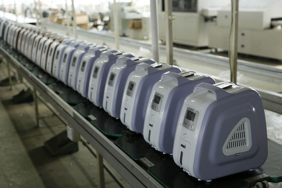 Ποσοστό ροής 1 φορητός υγραντής συμπυκνωτών οξυγόνου ~ 3L με το φίλτρο συστημάτων HEPA ισορροπίας θερμότητας